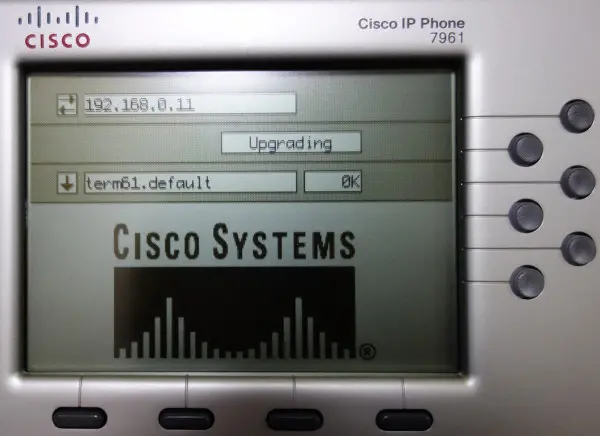 Cisco 7961Gうごかない 2